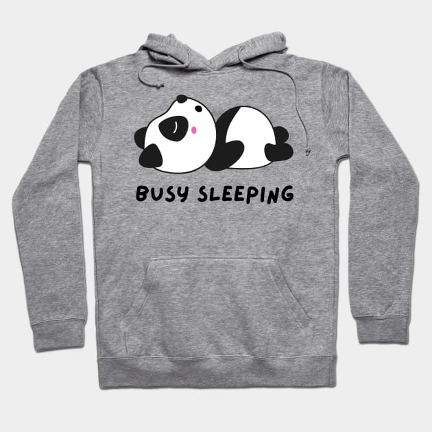 Funny panda meme busy sleeping Hoodie by P-ashion Tee